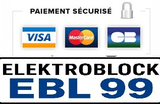 elektroblock ebl 99 livraison paiement sécurisé par carte